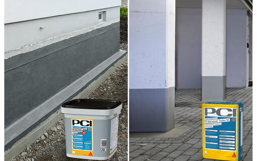 Neuprodukt PCI Barraseal Turbo 1K und verbesserte Verarbeitungseigenschaften bei der 2K-Reaktivabdichtung PCI Barraseal Turbo